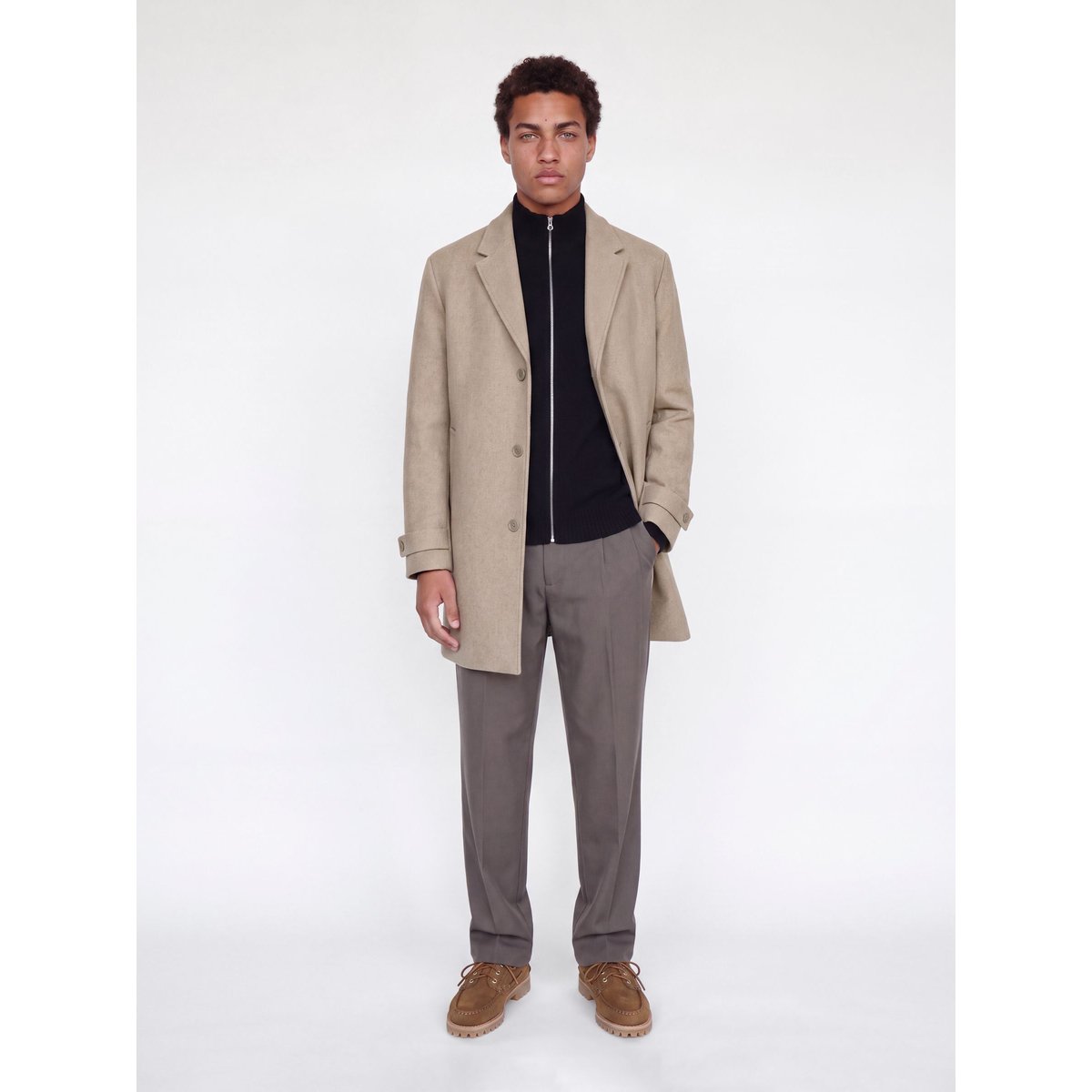 Manteau En Laine greige, JACK & JONES