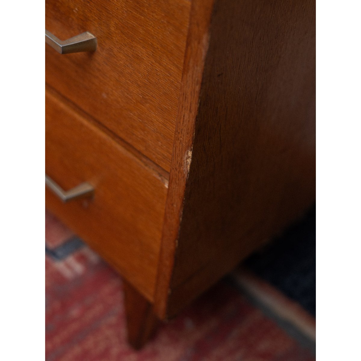 Jolie commode scandinave Olga N°669 - Bon état marron, DEBONGOUT