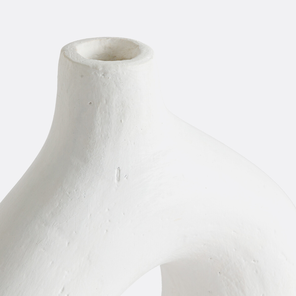 Vase décoratif en céramique H25 cm, Kuro blanc, LA REDOUTE INTERIEURS