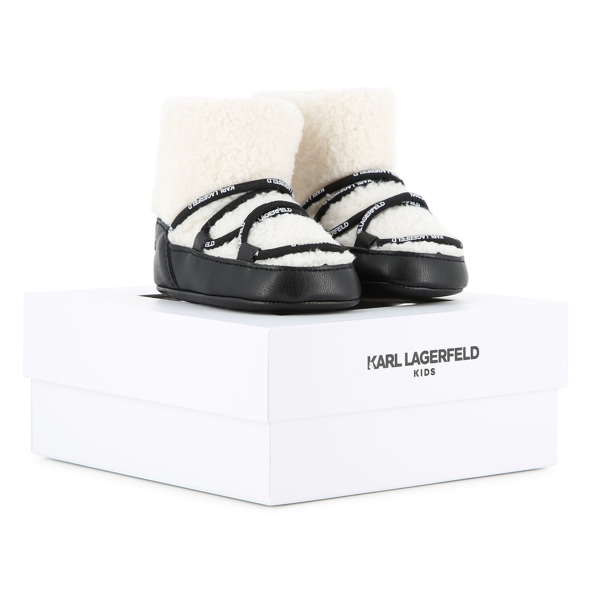 Bottines en molleton black, KARL LAGERFELD KIDS