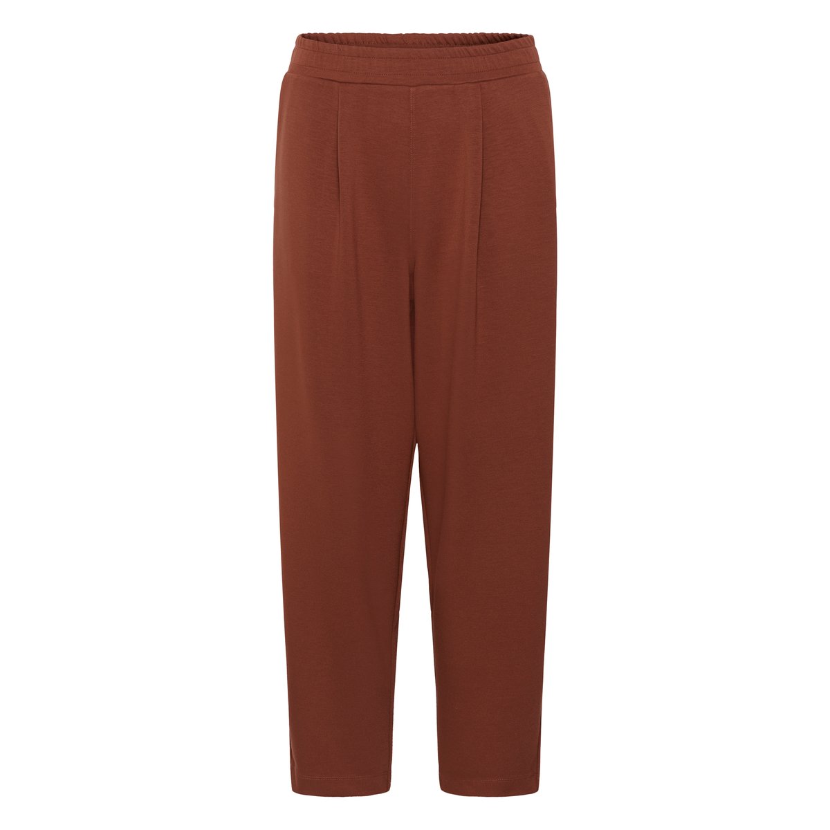 Pantacourt marron henna, KAFFE