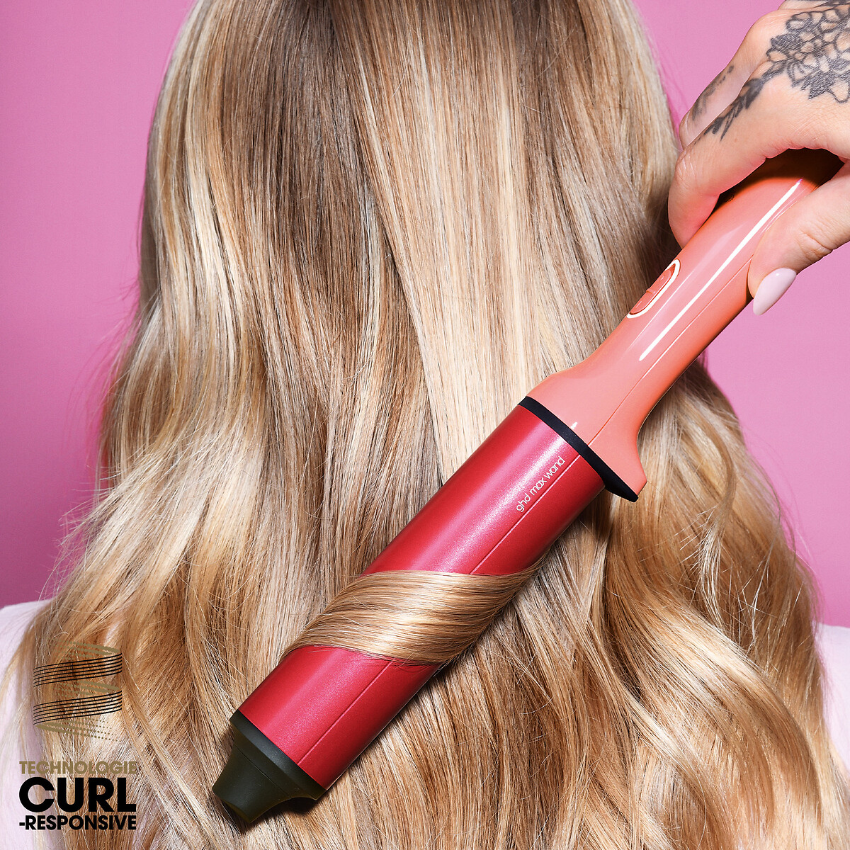 Boucleur Chronos Max Wand Jelly rose gourmand, GHD