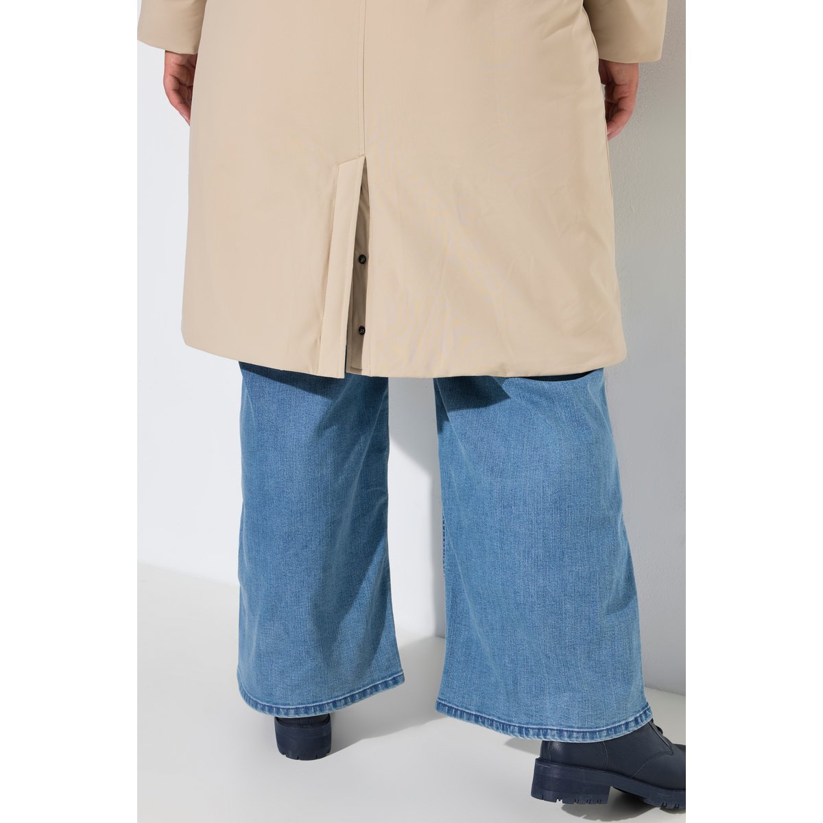 Doudoune longue HYPRAR beige, ULLA POPKEN