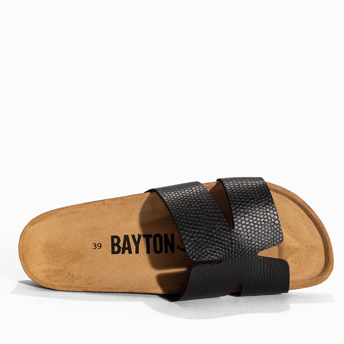 Sandales DJONE noir, BAYTON