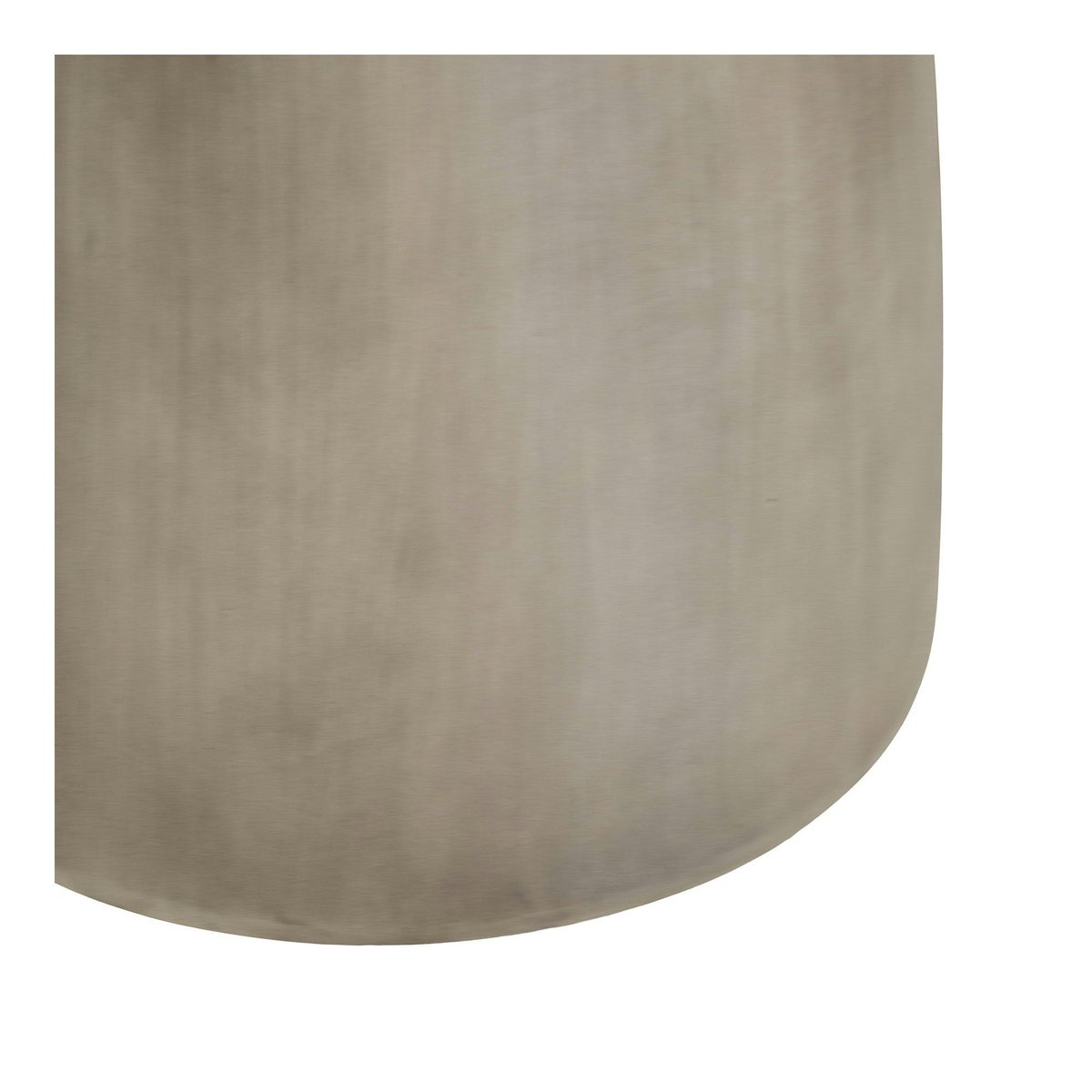 Table ronde en oxyde de magnésium ø120cm, intérieur/extérieur NERINGA gris, PIER IMPORT