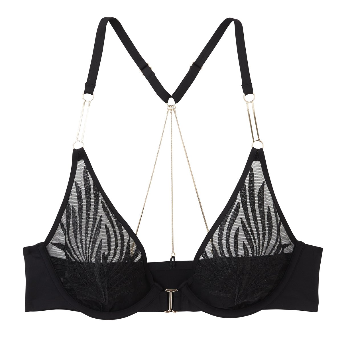Soutien-gorge sans armature GINA noir, ROUGEGORGE LINGERIE