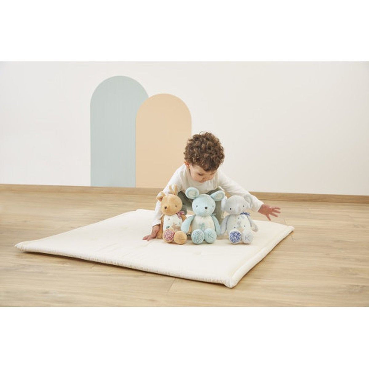 Peluche sonore - Elephant couleur unique, KALOO