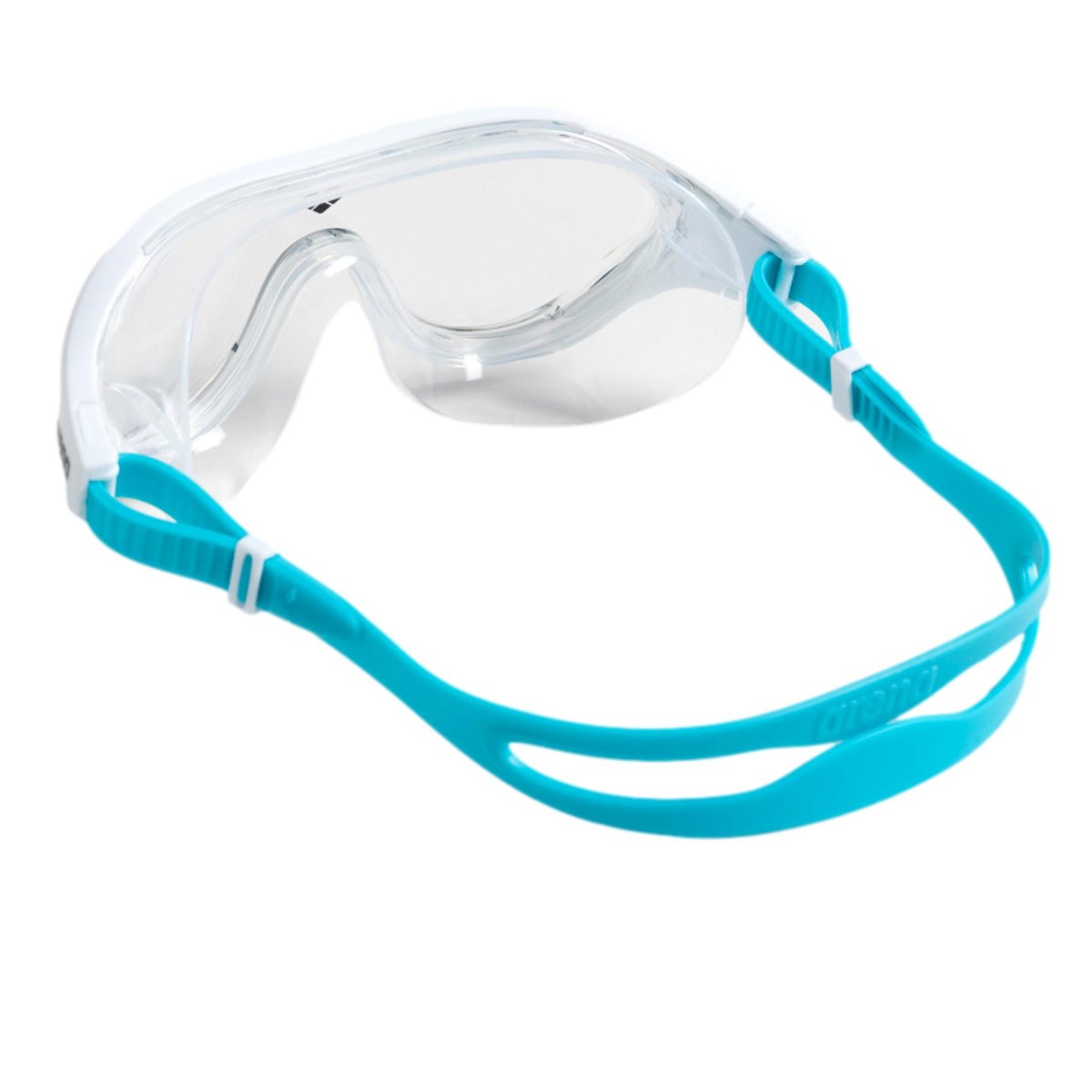 Lunettes The One Mask Junior clear-white-lightblue, ARENA
