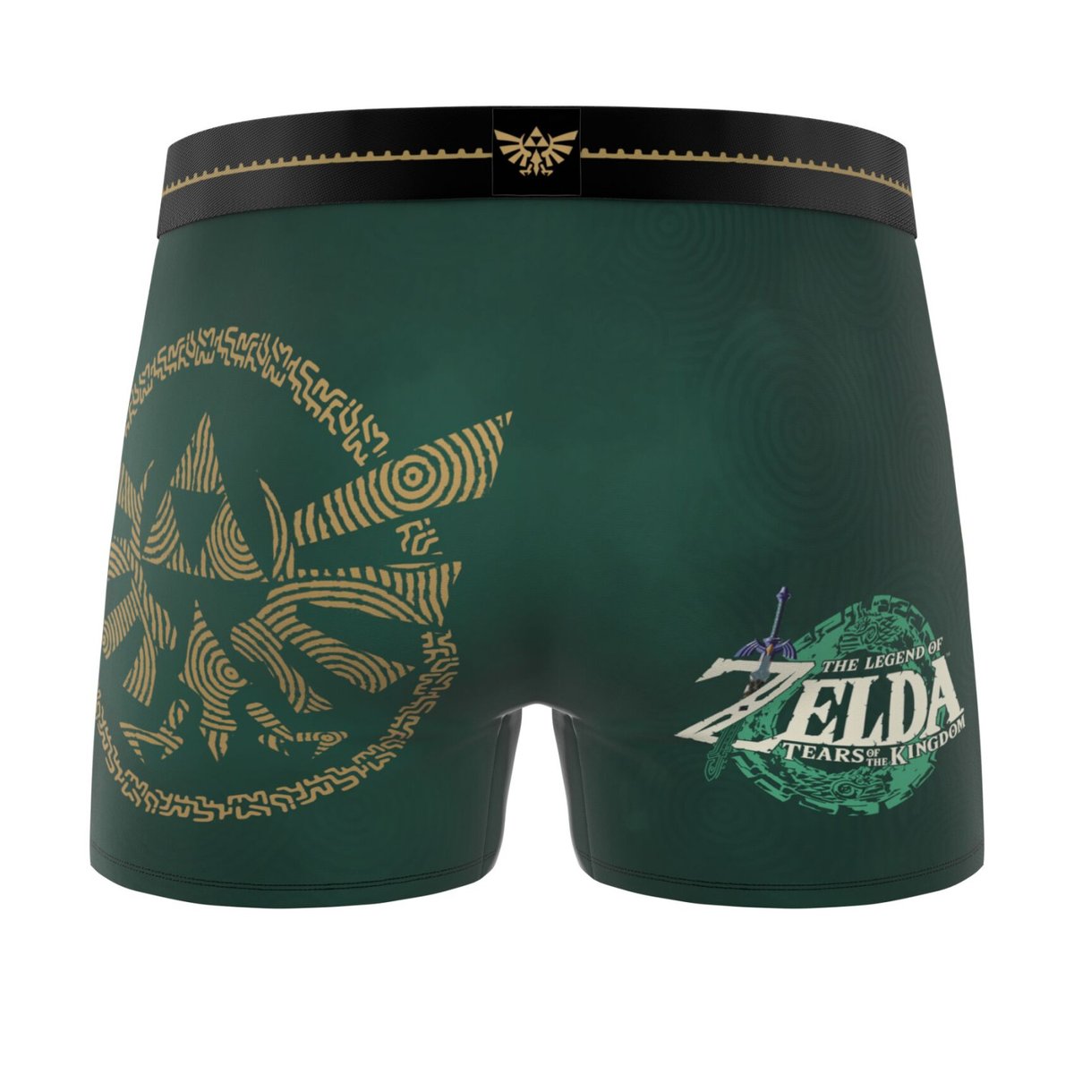 Lot De 4 Boxers Zelda vert/beige/blanc, FREEGUN