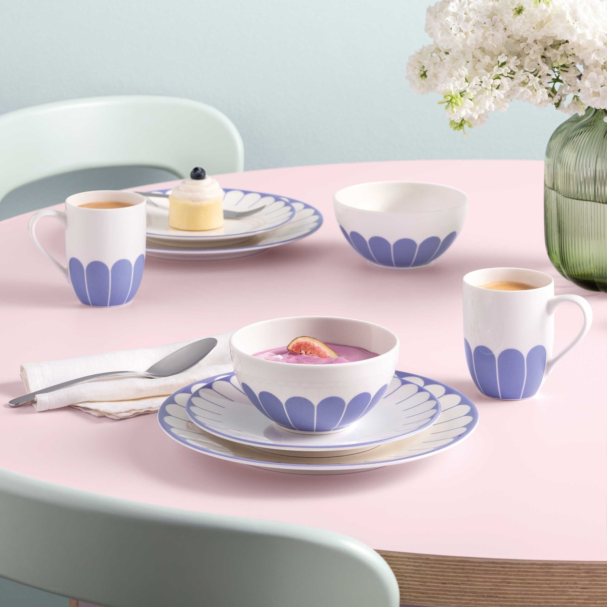 Mug Avec Anse FLEUR bleu, VILLEROY & BOCH