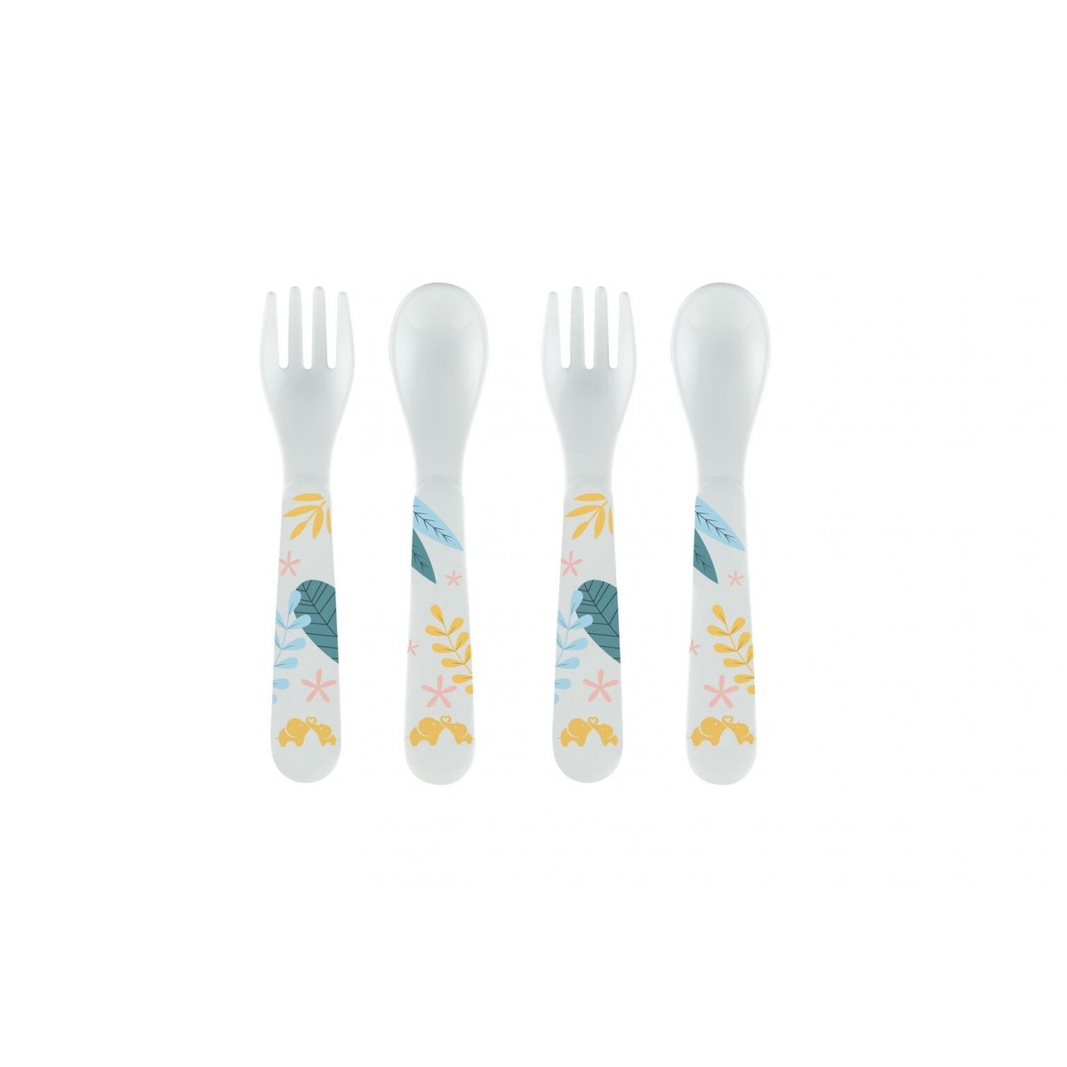 Lot de 4 couverts d'apprentissage Little Buddies little buddies, BEBECONFORT