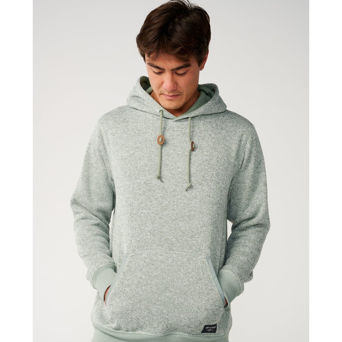 Sweat à Capuche CRESCENT sauge, RIP CURL
