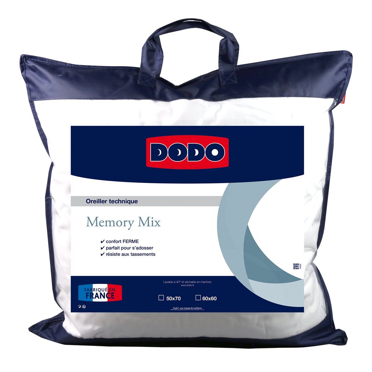 Oreiller Memory Mix blanc, DODO