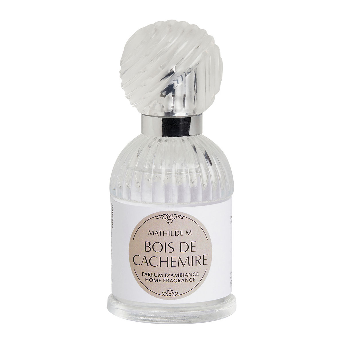 Coffret parfum et bougie Bois de Cachemire TRÉSOR DE FLEURS rose, MATHILDE M