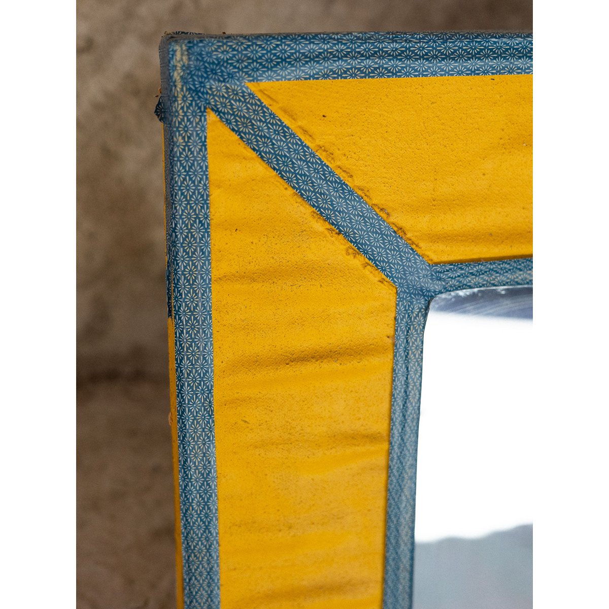 Miroir coloré Igor N°1138 - Bon état jaune, DEBONGOUT