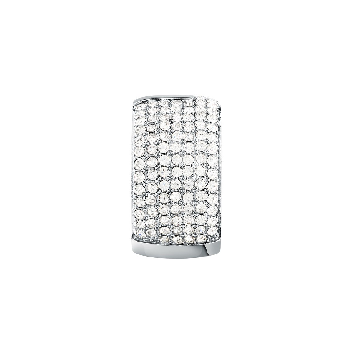 Bague T-ROUND acier inoxydable, TRUSSARDI