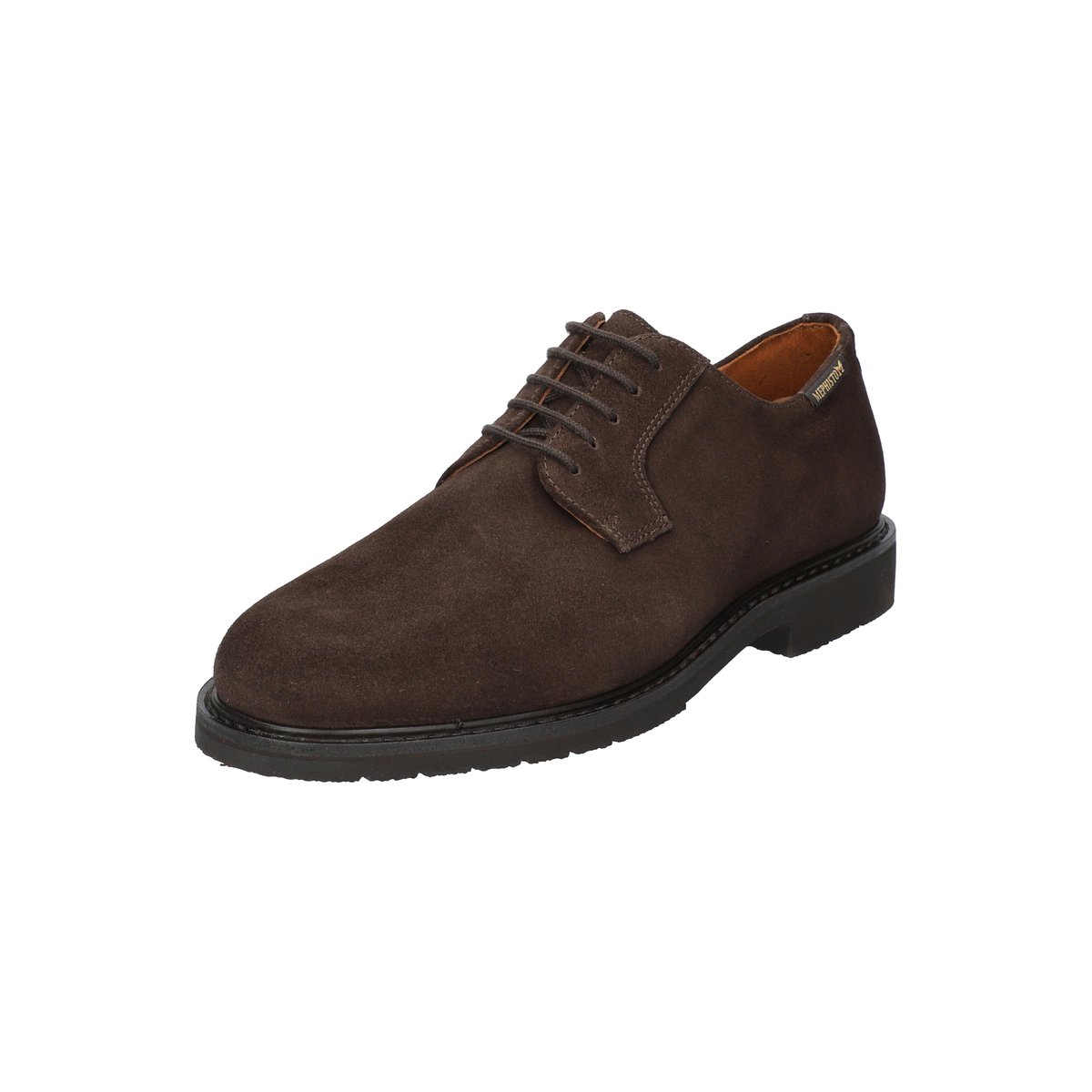 Derbies en cuir MANKO marron foncé 5141, MEPHISTO