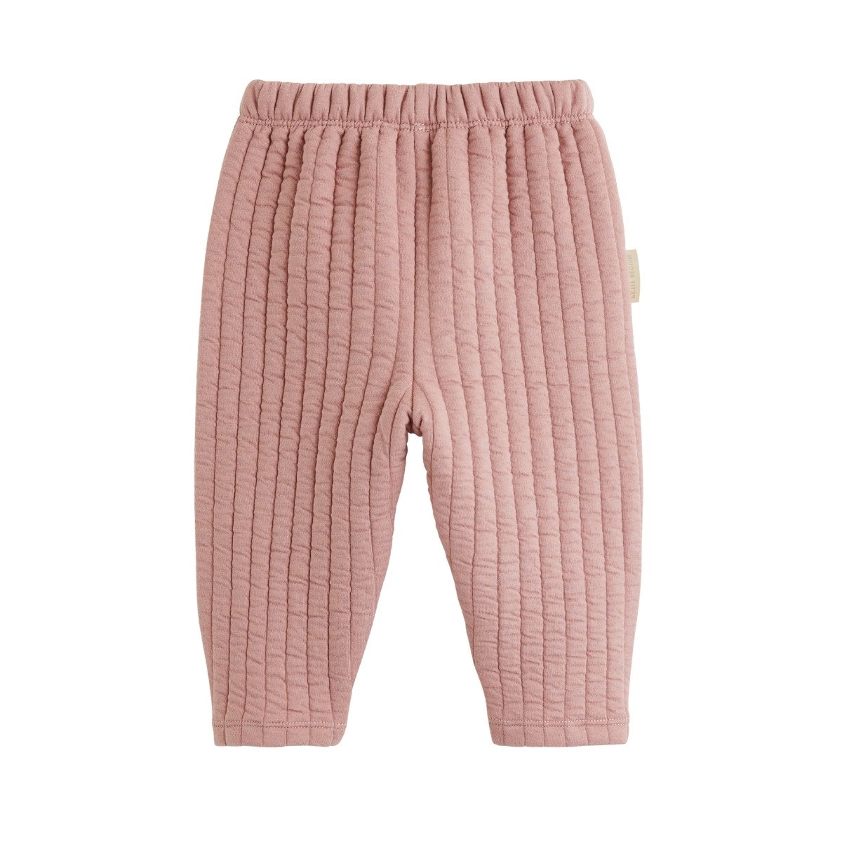 Ensemble bébé gilet et pantalon matelassé Eglantine rose, PETIT BEGUIN