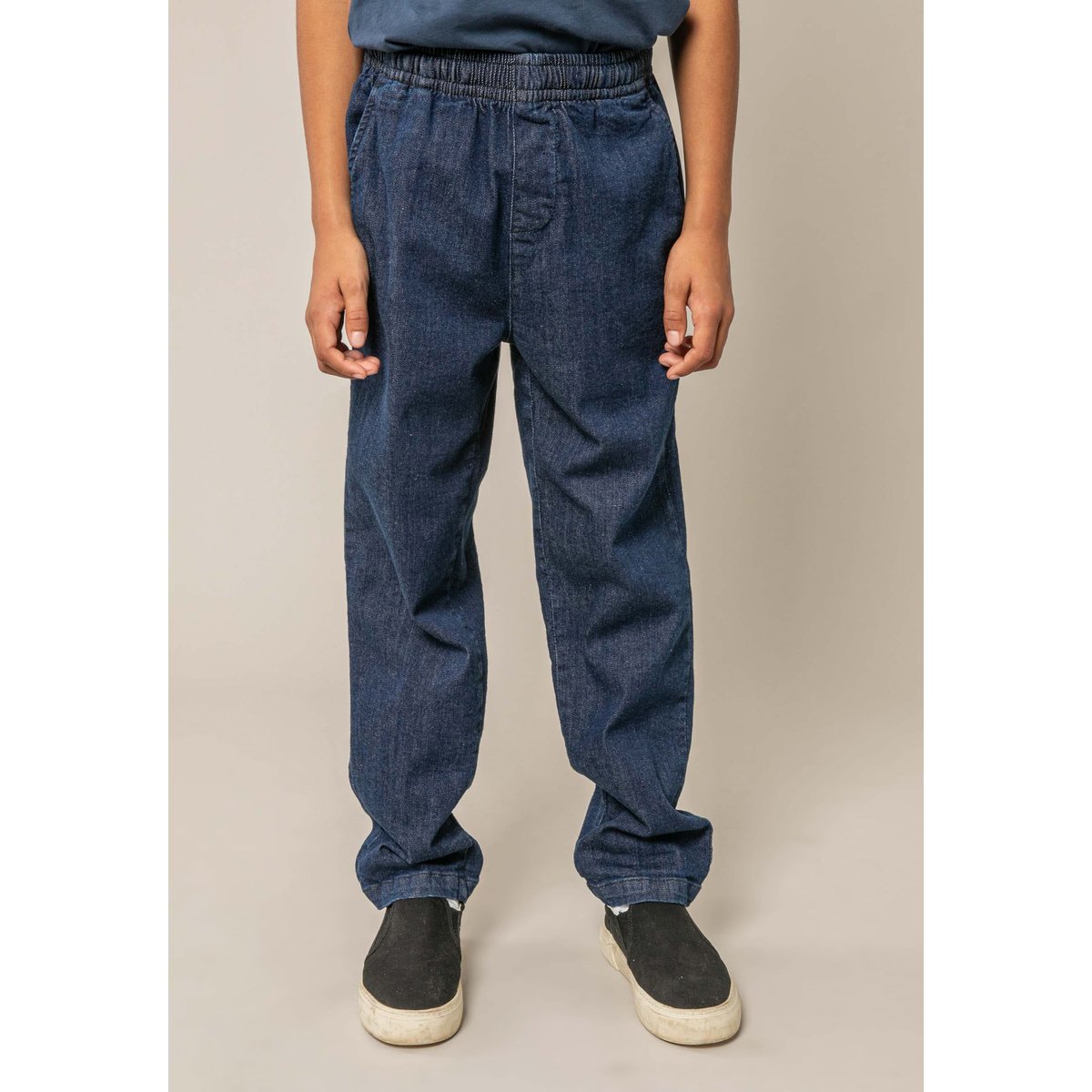 Pantalon relaxed garçon en denim GIANO blue, DEELUXE