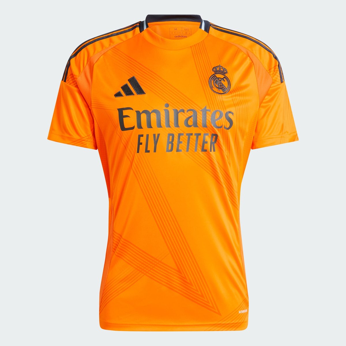 Maillot Extérieur Real Madrid 24/25 crew orange, adidas Performance