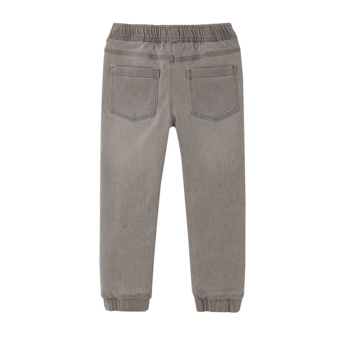 Pantalon denim denim gris clair, VERTBAUDET