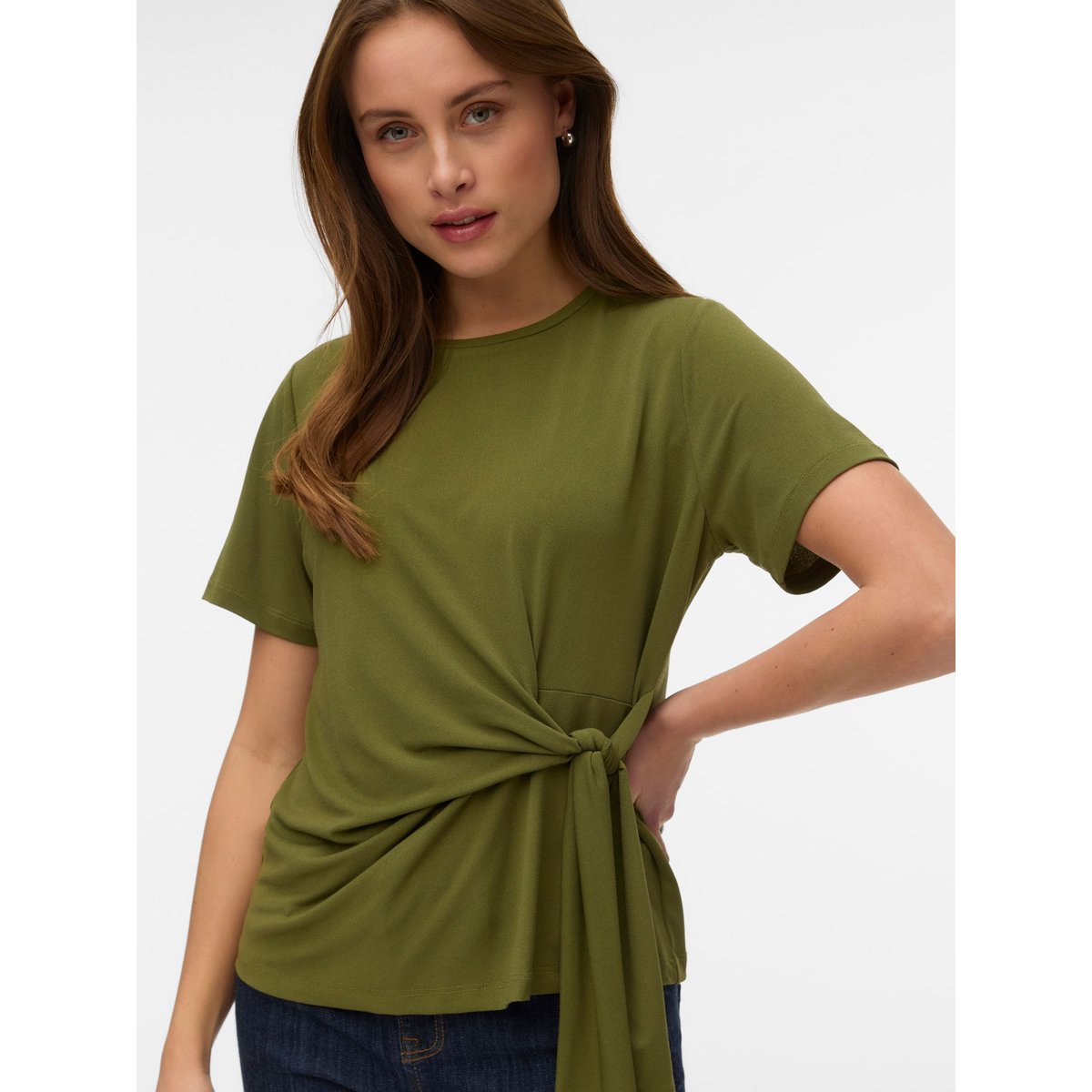 Top verte - sphagnum, VERO MODA