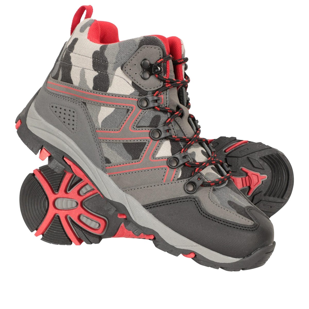Bottines de marche OSCAR kaki, MOUNTAIN WAREHOUSE