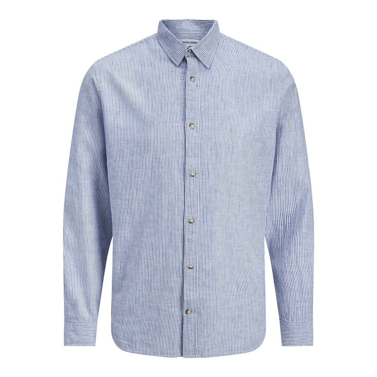 Chemise regular fit bleu rayé, JACK & JONES