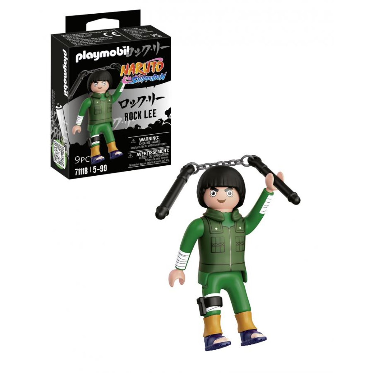 71118 Rock lee - Naruto Shippuden couleur unique, PLAYMOBIL