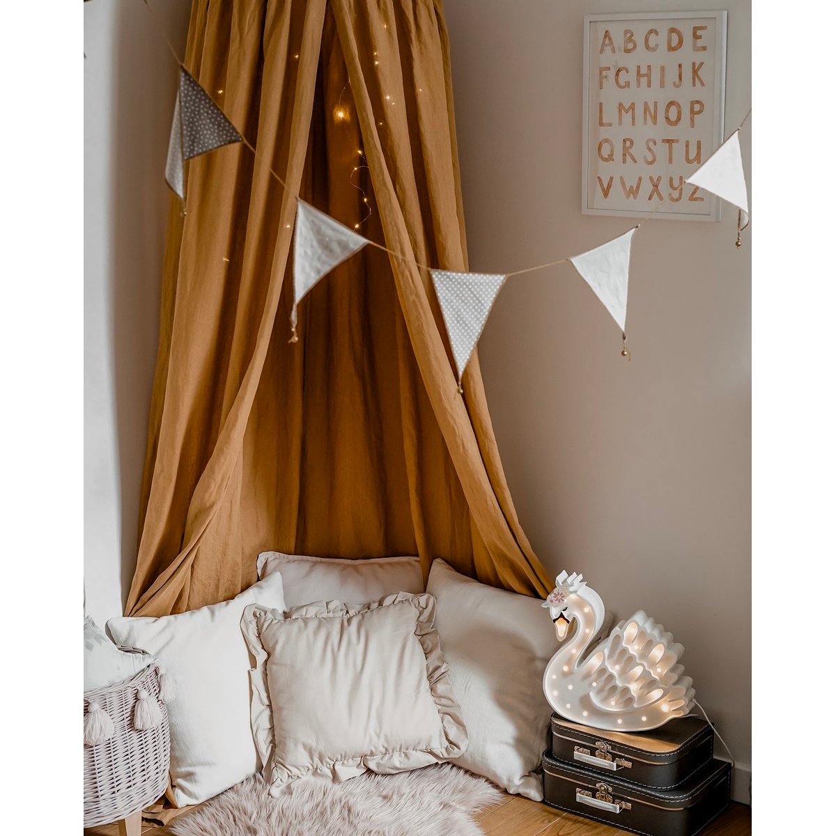 Lampe Veilleuse Cygne blanc, LITTLE LIGHTS
