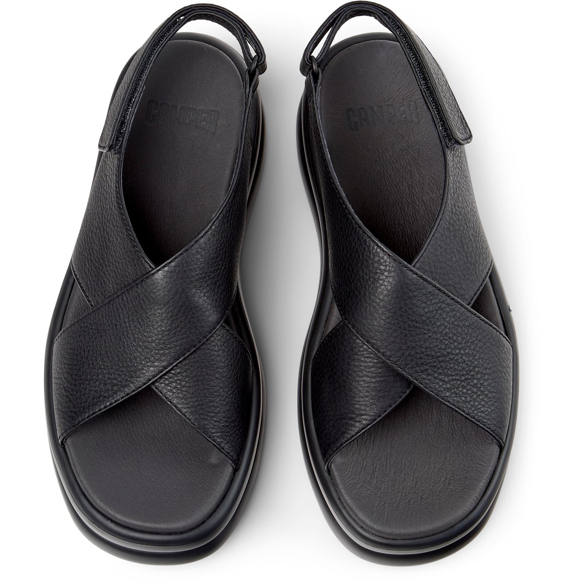 Sandales Cuir PELOTAS FLOTA UP noir, CAMPER