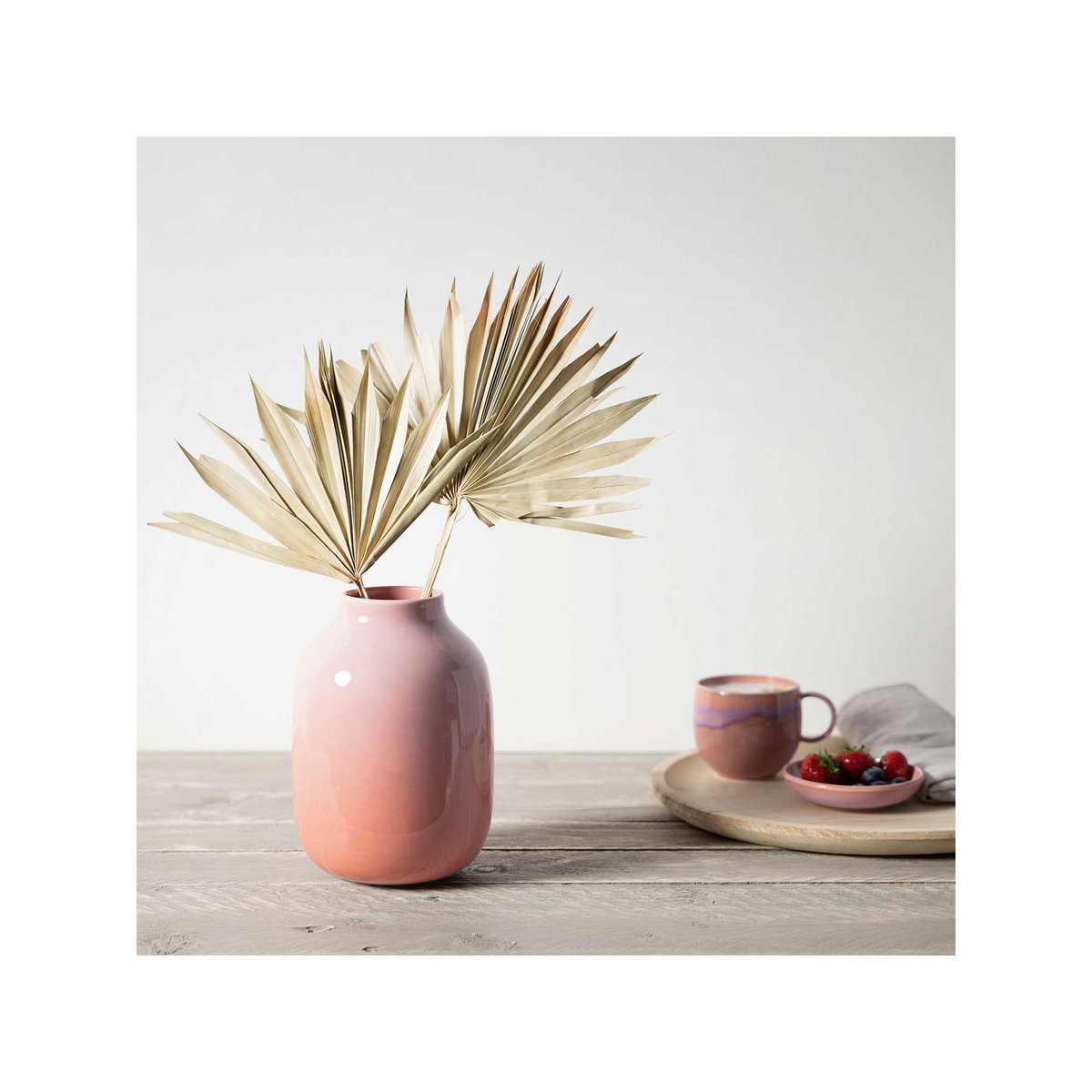 Vase Nek Grand PERLEMOR rose pâle, LIKE. BY VILLEROY & BOCH