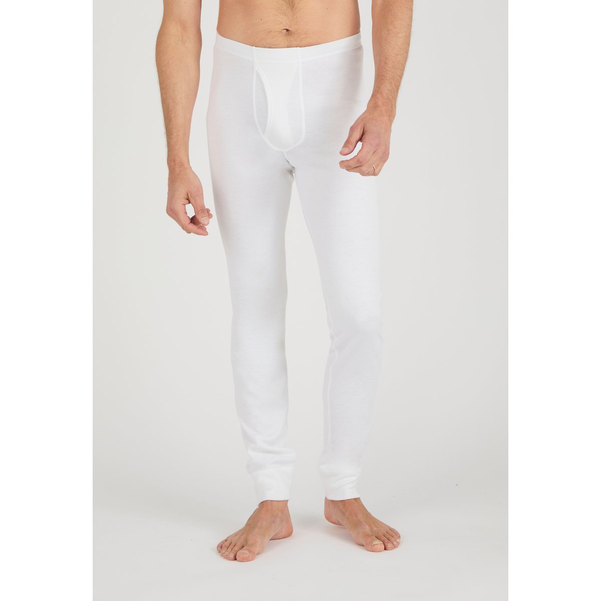 Caleçon ouvert Thermolactyl maille interlock - Tall blanc, DAMART