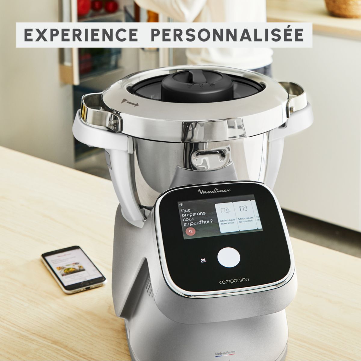 Robot cuiseur I Companion Touch Pro HF93ECF0 couleur unique, MOULINEX