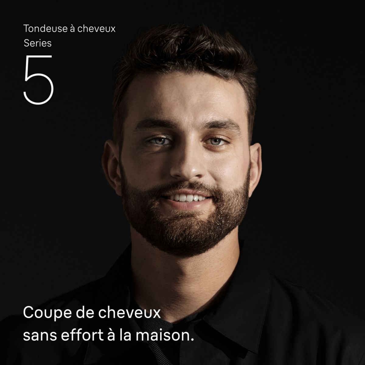 Tondeuse cheveux HC5530, molette réglable, 17 hauteurs de coupe, précision 3 mm, autonomie 50 mn couleur unique, BRAUN