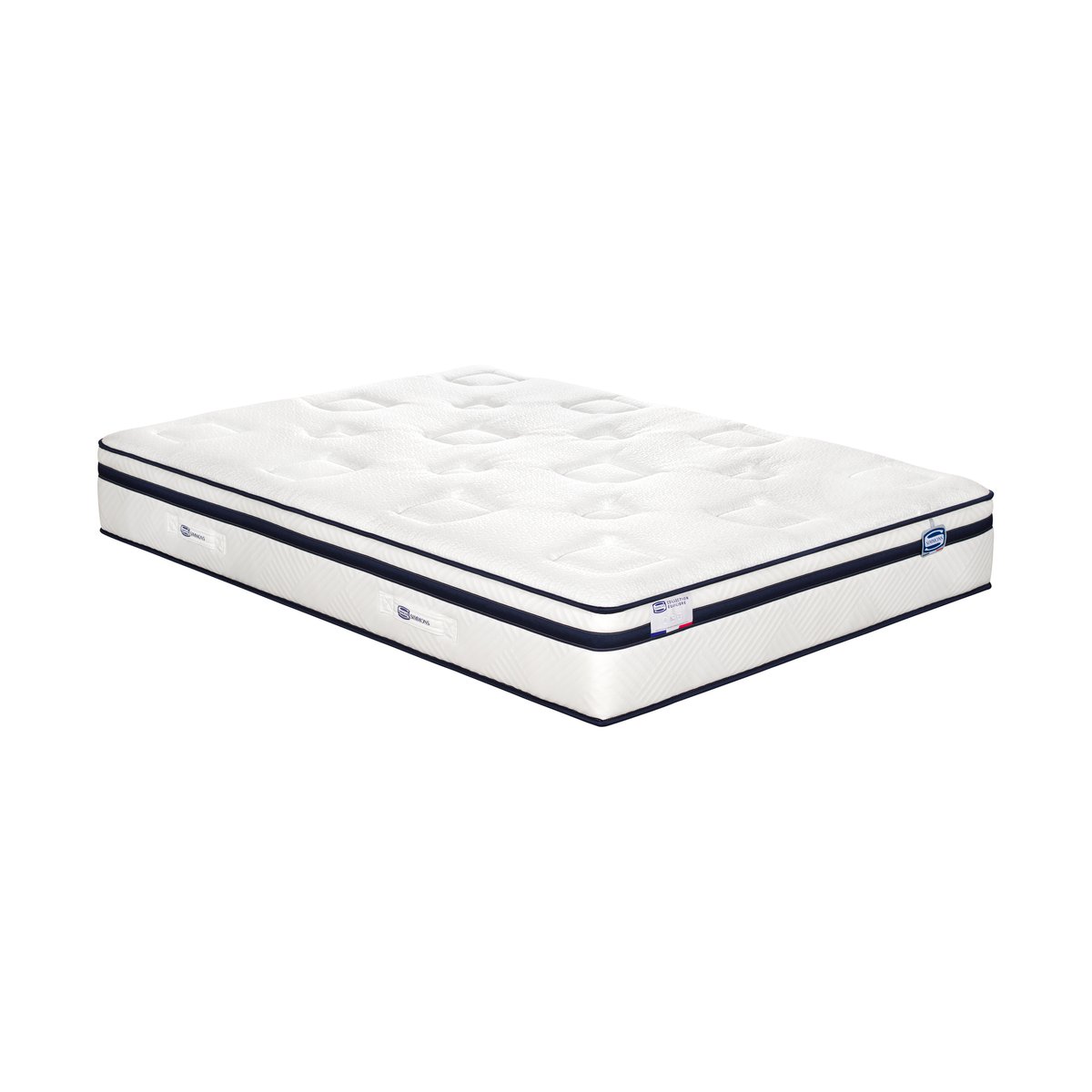 Matelas L'INCOMPARABLE 140x190, Hybride, ferme, H27 blanc, SIMMONS