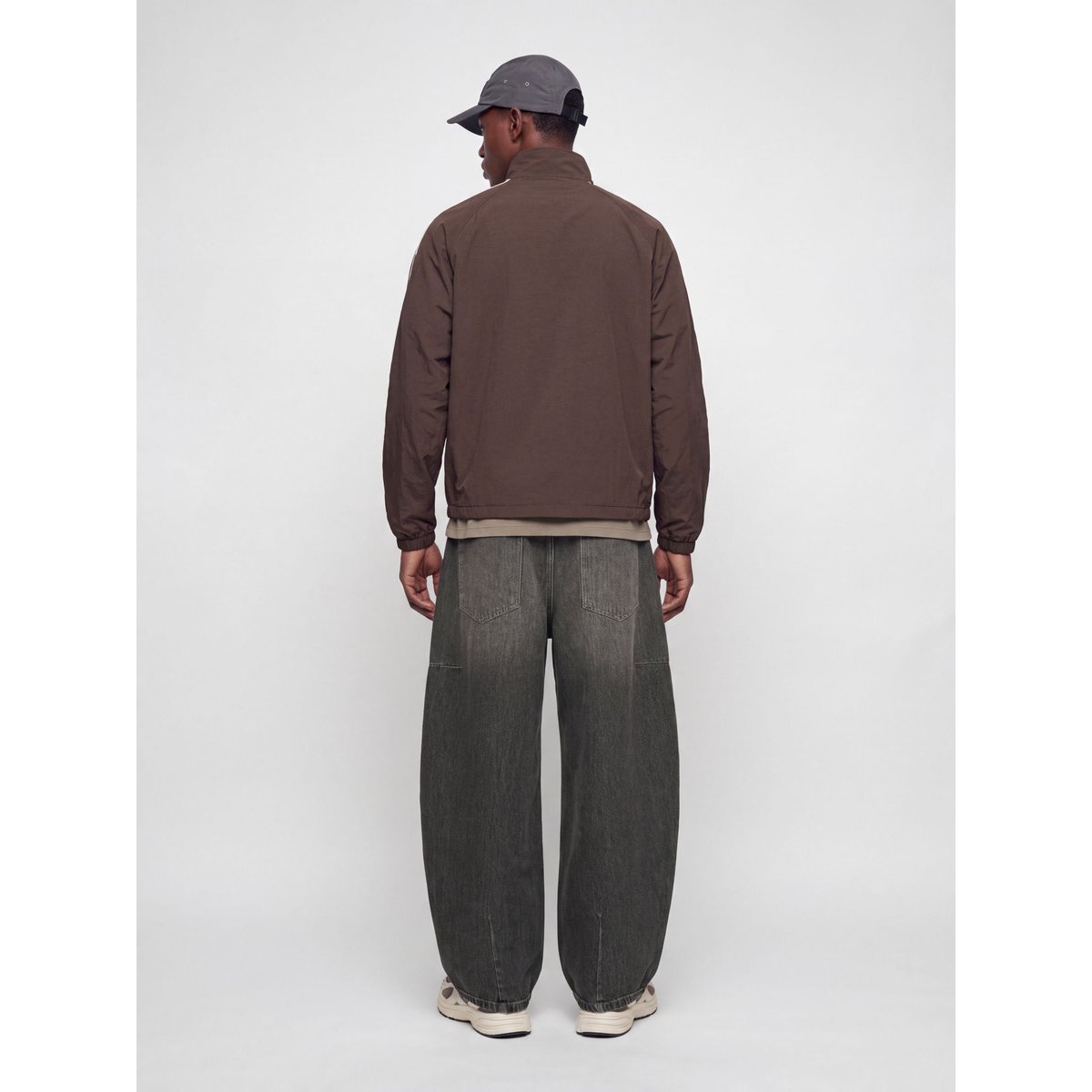 Jeans À Coupe Tonneau grey denim 1, JACK & JONES
