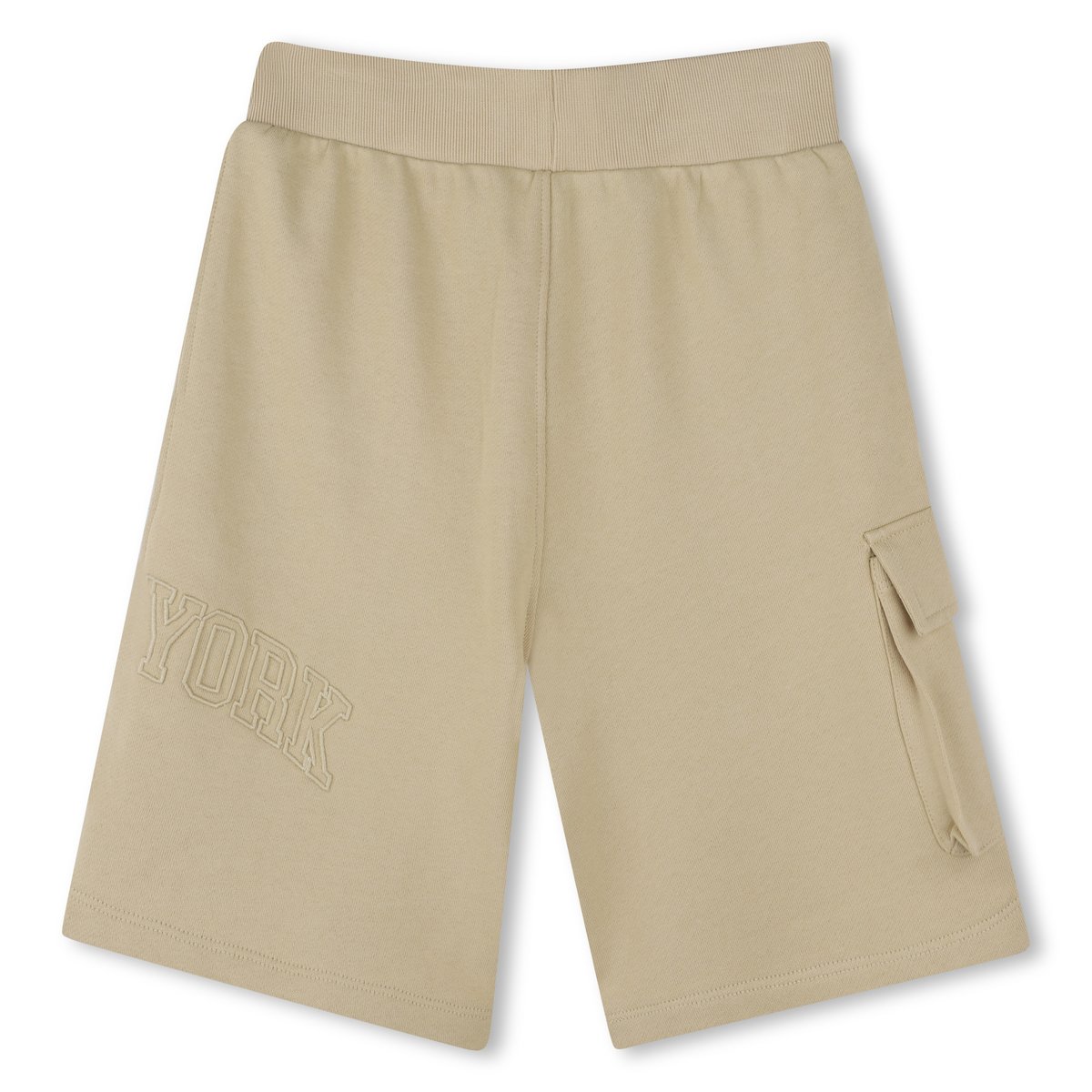 Short bermuda en polaire de coton new classic, DKNY