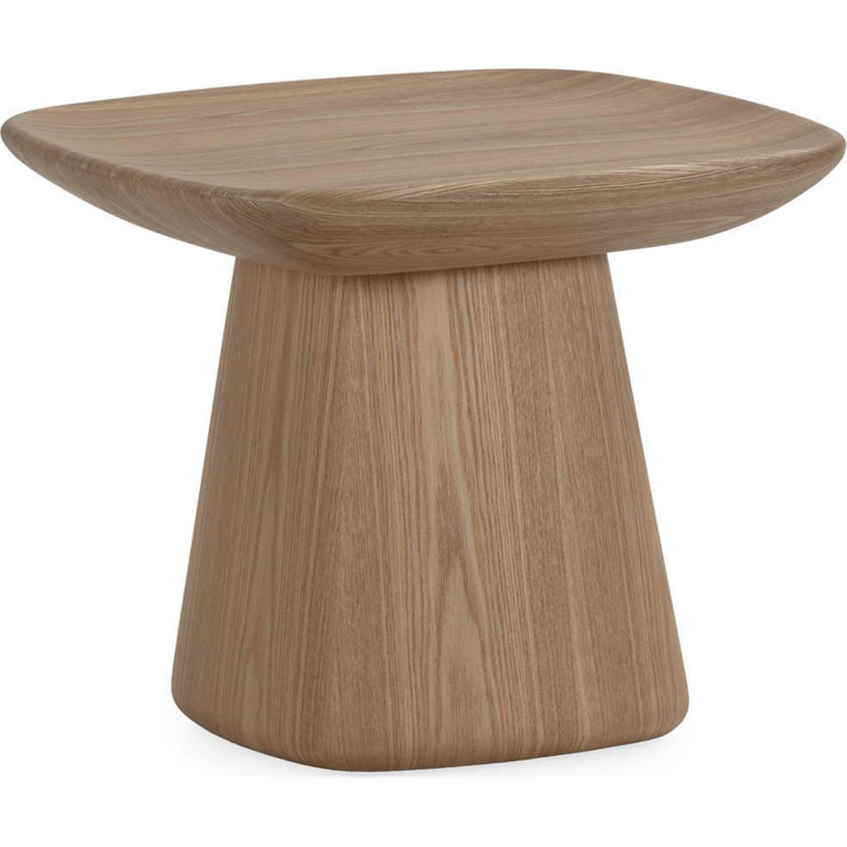 Table d'appoint en placage de frêne naturel, RECOLLECTION