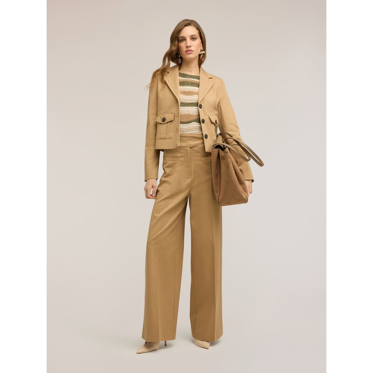 Veste avec poches beige, MOTIVI
