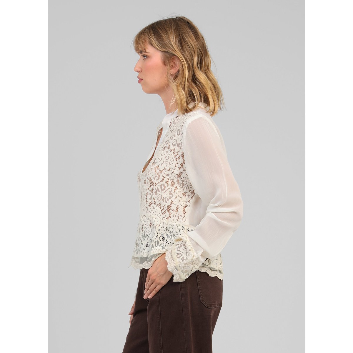 Chemise SALAMA ecru, AN'GE