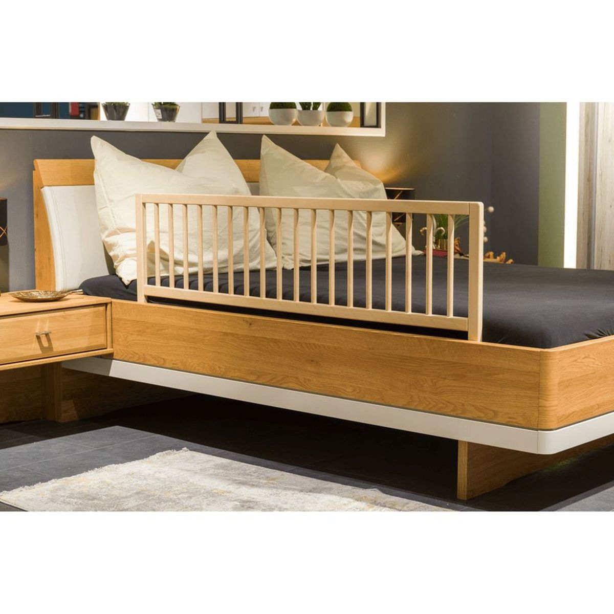 Barrière pour lit cododo 140 x 45 cm Lilly naturel, FILLIKID