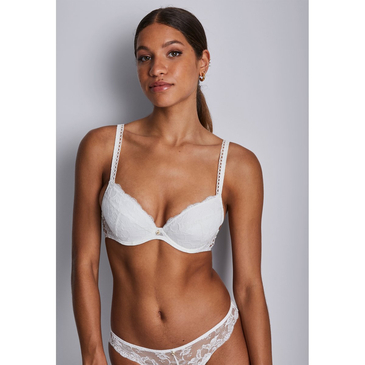 Soutien gorge Push up Kiss of Love blanc, AUBADE