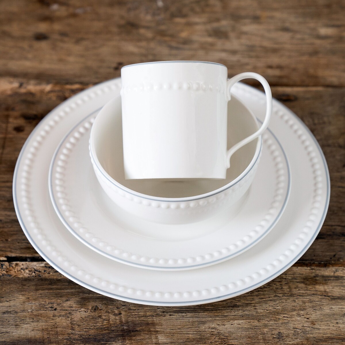 16-Piece Signature Dinner Set white, MARY BERRY