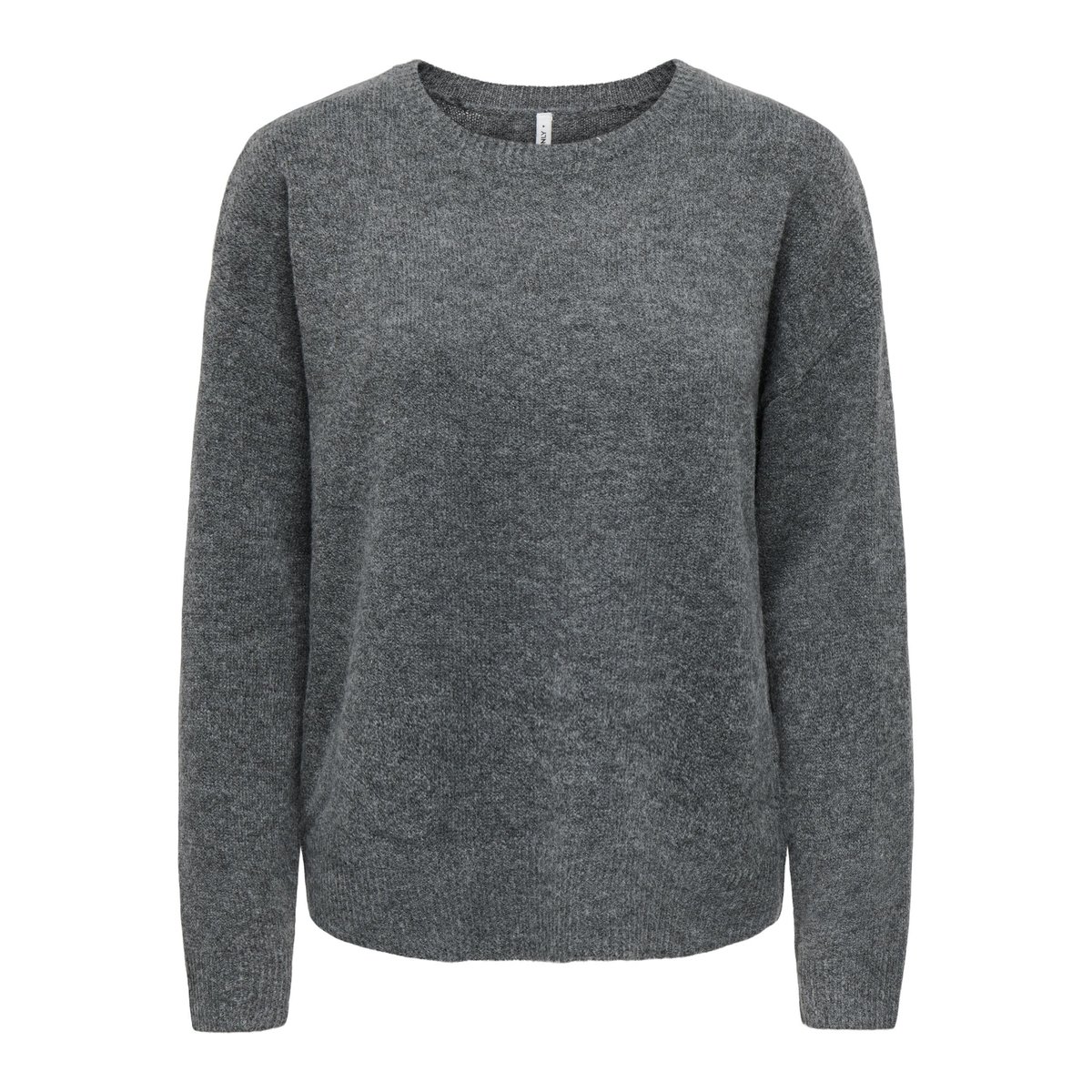 Pull En Maille dark grey melange 1, ONLY