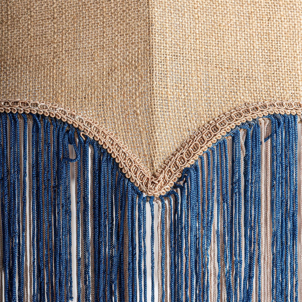 Suspension en jute style provençal beige naturel sablé provençal, RECOLLECTION
