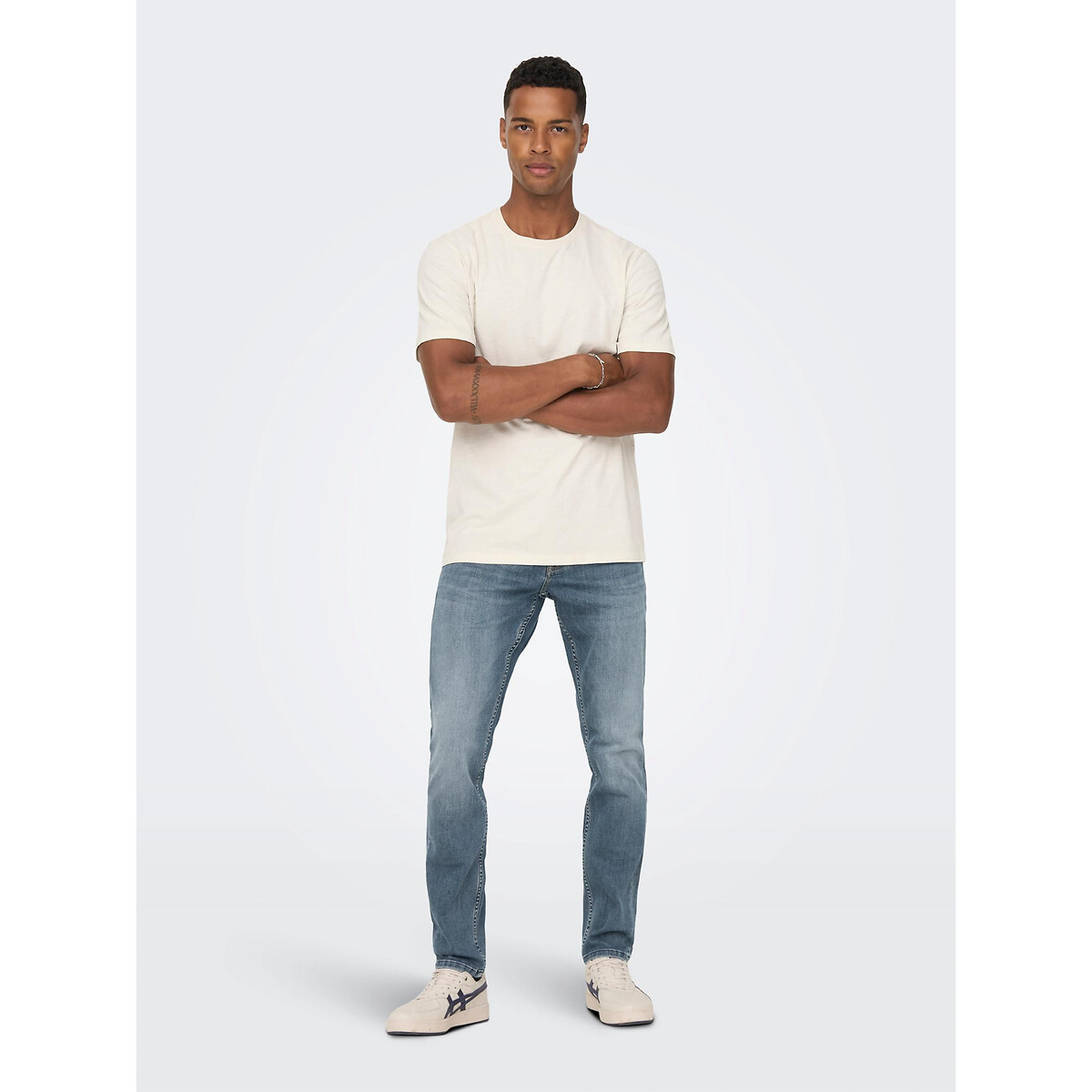 Jean slim stretch Loom bleu, ONLY & SONS