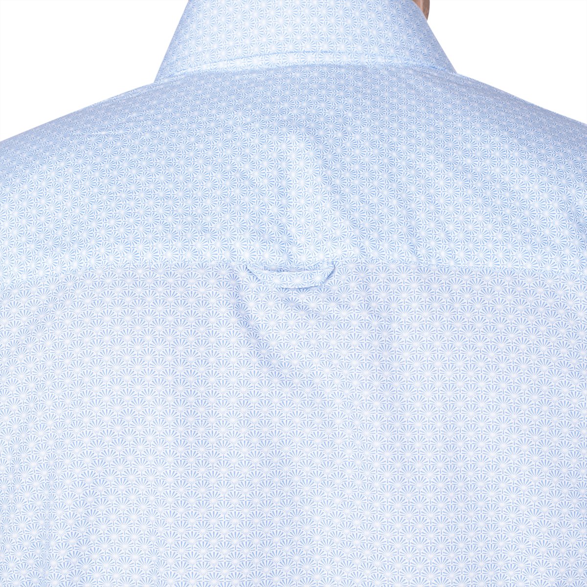 Chemise imprimé CLASS 67 ciel, SHILTON