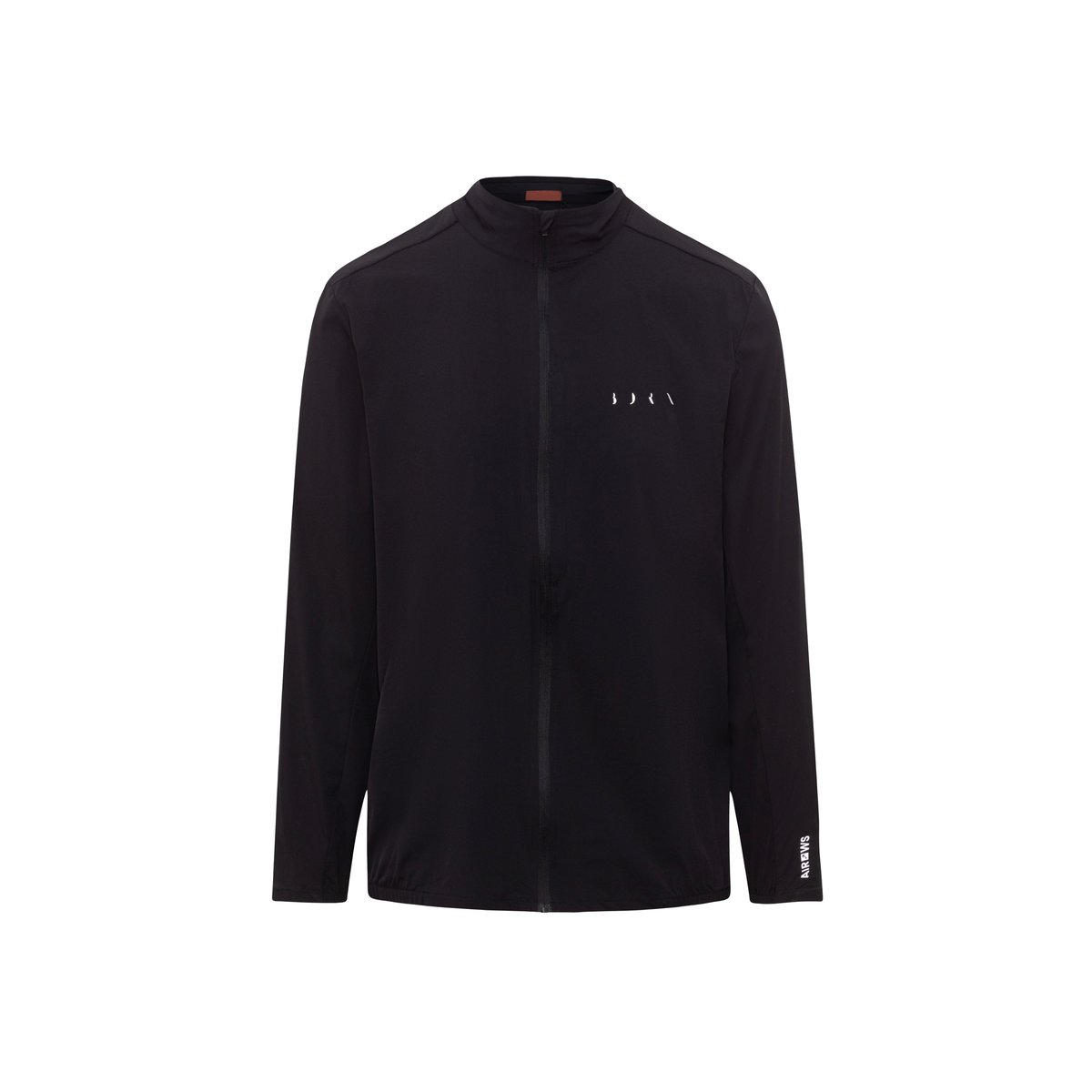 Veste de sport zippée Performance Athleisure NYASA noir, BORN