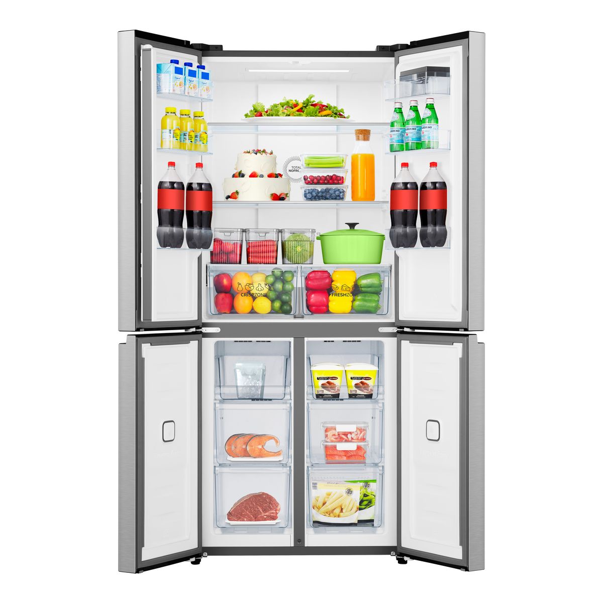 Réfrigérateur multi portes NRM819D61X couleur unique, GORENJE